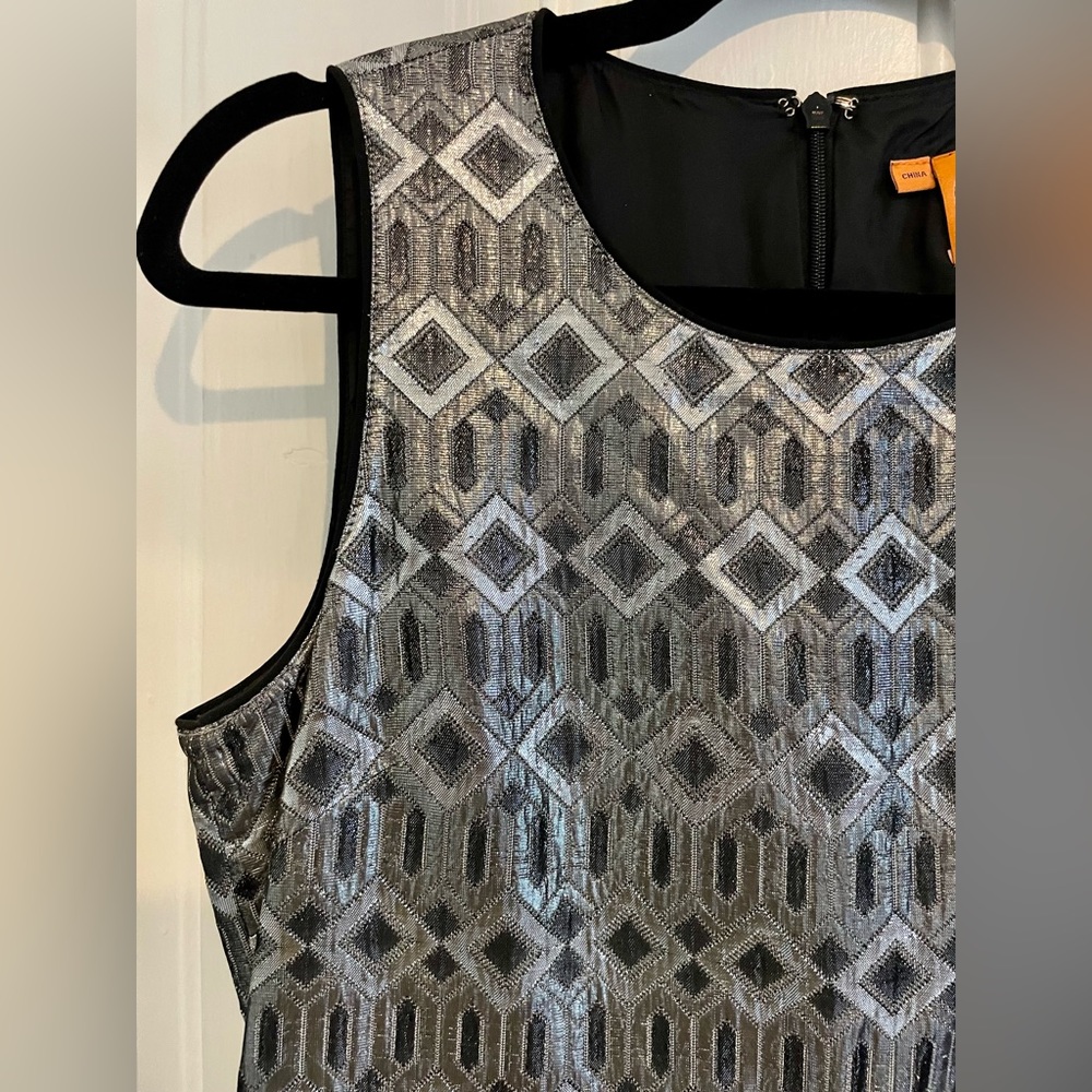 Tory Burch mini silver dress